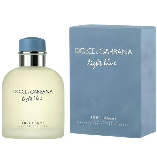 Dolce Gabbana Light Blue Eau De Toilette For Men